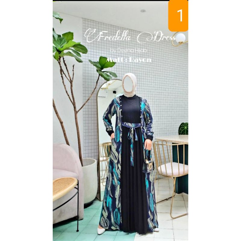 Gamis Cantik Nabe Official mdl Fradella