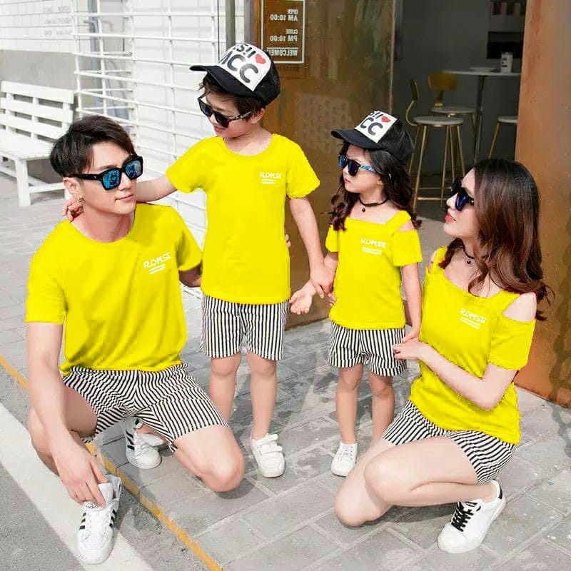 couple keluarga muslim 2021 COUPLE SET / FAMILY SET - 15 - COUPLE STRIPE terbaru