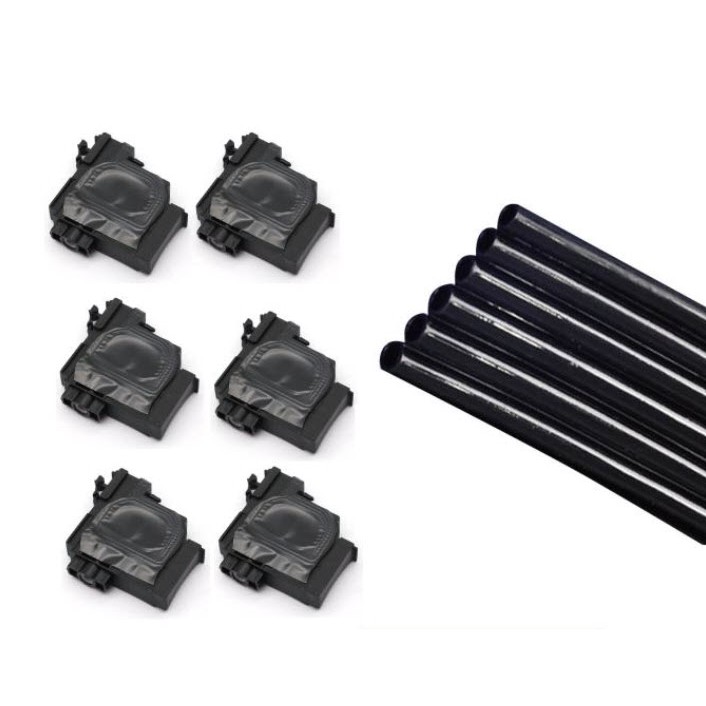 DAMPER DAN SELANG KHUSUS TINTA UV COCOK EPSON L1800 DAN L805 SIAP UNTUK MODIF PRINTER MENGUNAKAN TIN