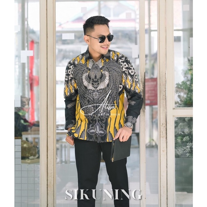 Kemeja batik pria / atasan batik pria  / baju batik pria Lapis Furing