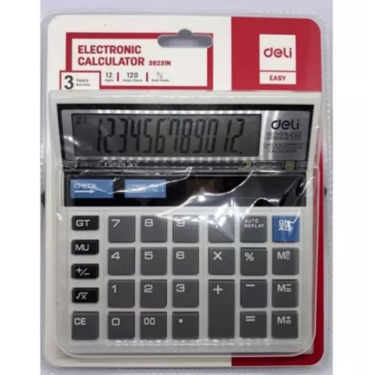

Calculator Deli W39231N-DLC512 Original