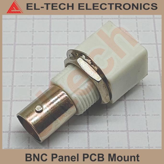BNC Female Panel White Di Solder Ke PCB Putih elt3ch Juara