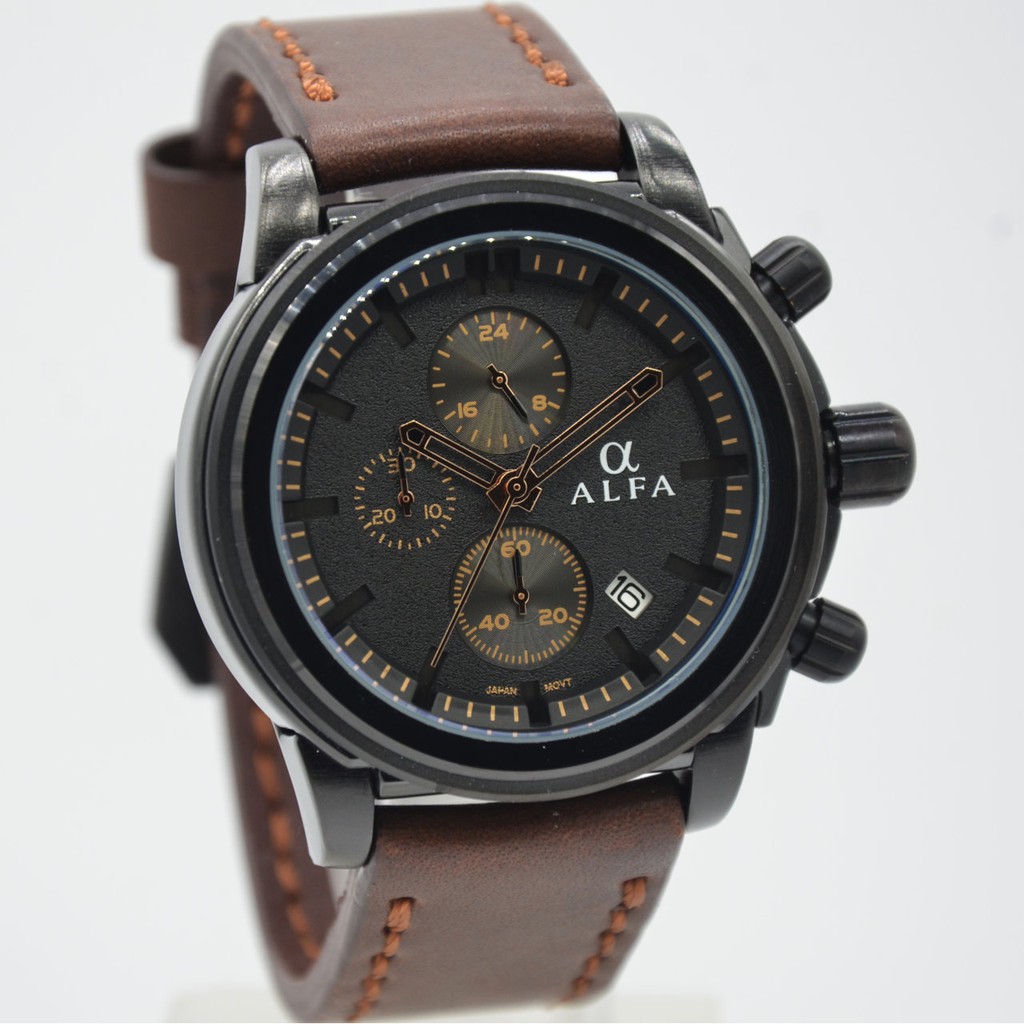 Jam Tangan Pria Gc Alfa HB9785 Tanggal Aktif Tali Rubber - original