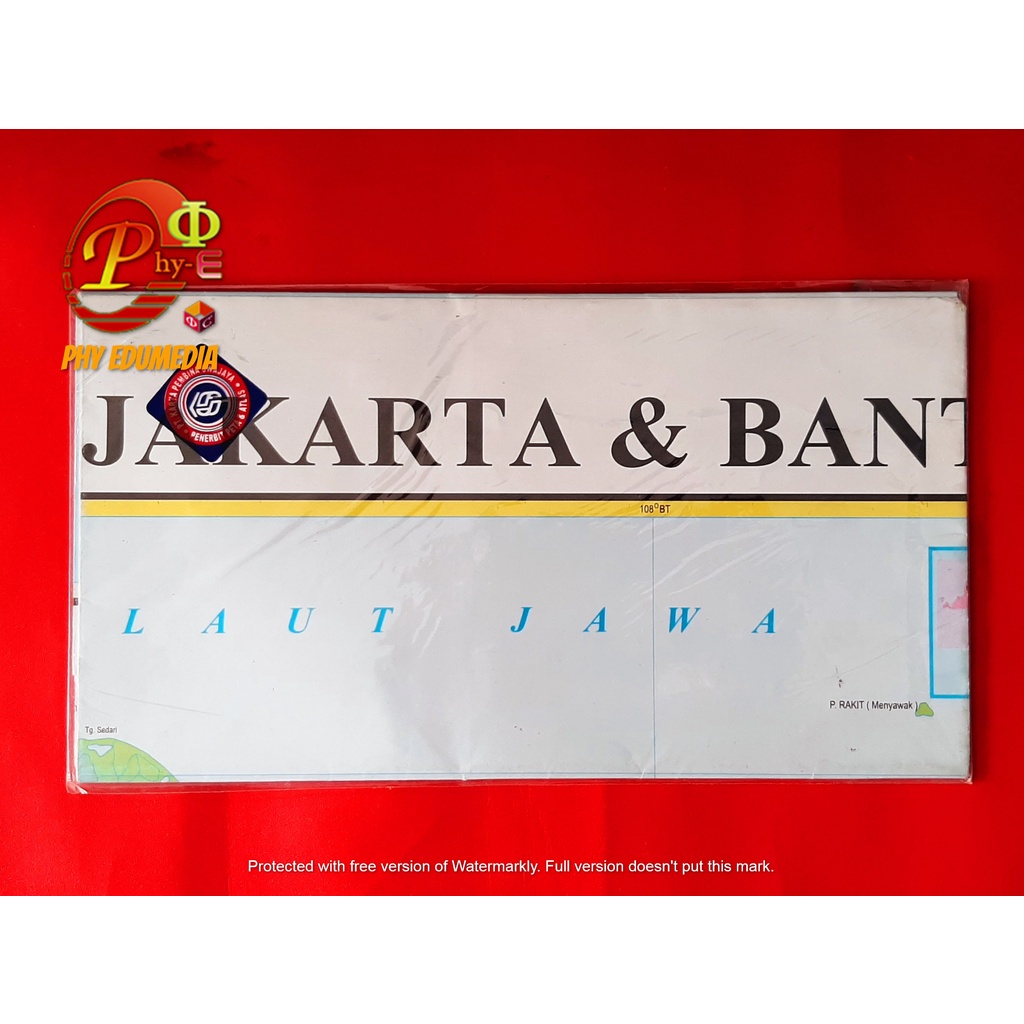 

Peta Lipat Provinsi Jabar DKI Jakarta dan Banten / Peta Provinsi Jabar DKI Jakarta dan Banten Lipat
