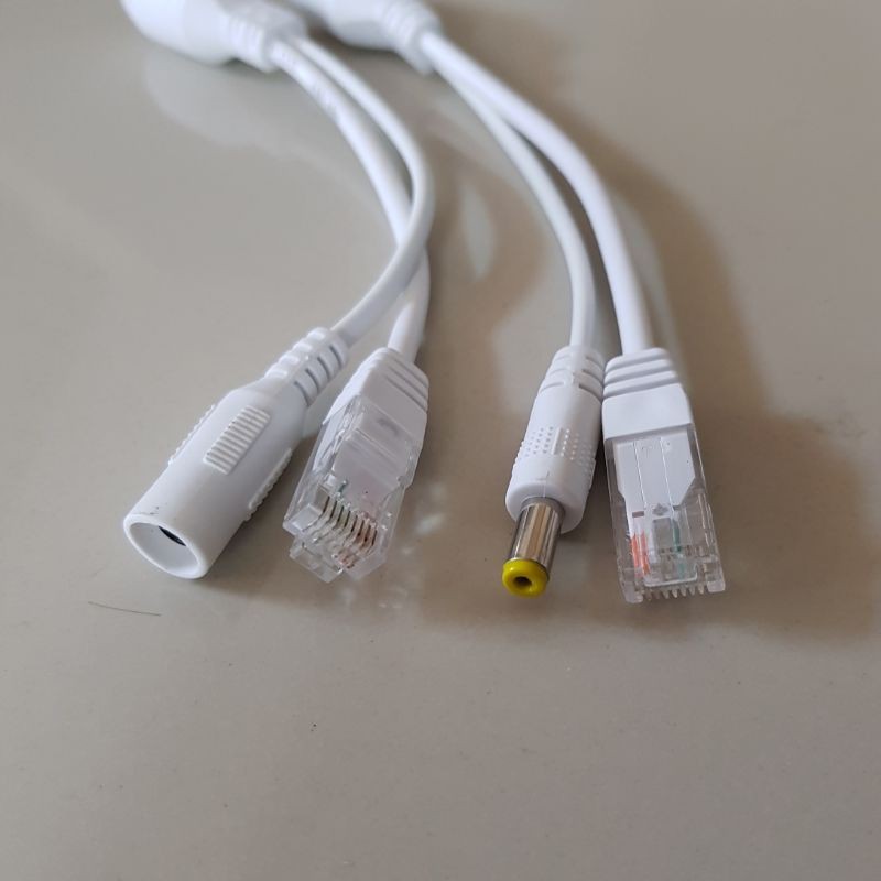 KABEL ADAPTOR POE PASIF SEPASANG BUAT IP CAMERA