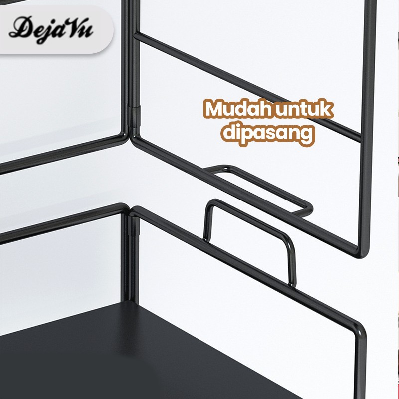 Dejavu Rak Buku Kayu Meja Mini Rak Susun Serbaguna Rack Hiasan Tempat Desktop Organizer HRB103
