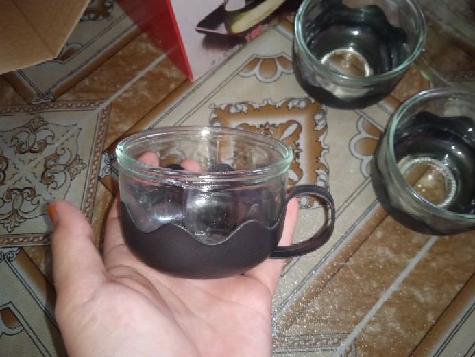 Teapot / Teko Set Gelas Bahan Kaca + Penyaringan / 5 In 1 / Dapat 1 Teko Dan 4 Gelas (perabotan)