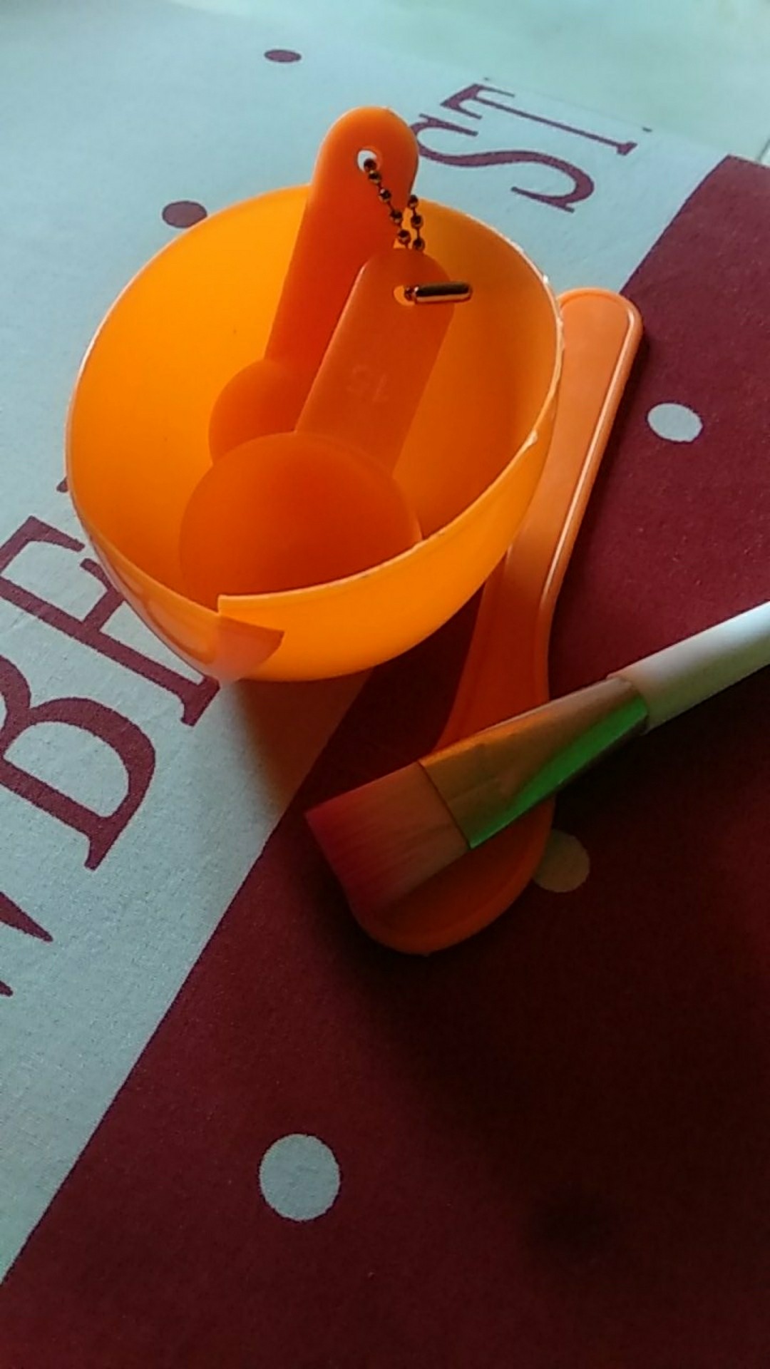 Mangkok Masker Set 4 In 1 / Mangkuk Kuas Pengaduk Sendok Takar