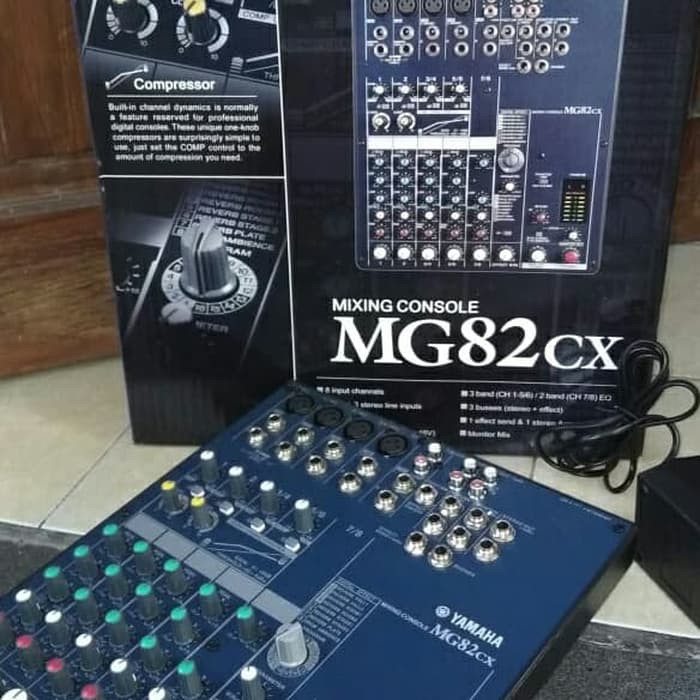 MIXER YAMAHA MG 82CX/MG82 CX/MG 82 CX ( 8 CHANNEL )