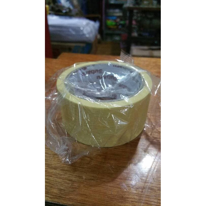 

MASKING TAPE 2 INCH / LAKBAN KERTAS 4.5 CM SERBAGUNA