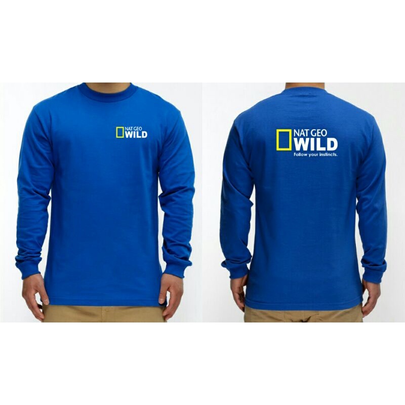 T-SHIRT KAOS LENGAN PANJANG NATGEO WILD