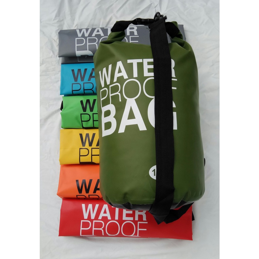 【COD】 Ocean Pack` Dry Bag 15 Liter` DryBag Waterproof 15L` Tas Kantong Anti Air 15 L` Diving Snorkling Renang Hiking Camping Traveling