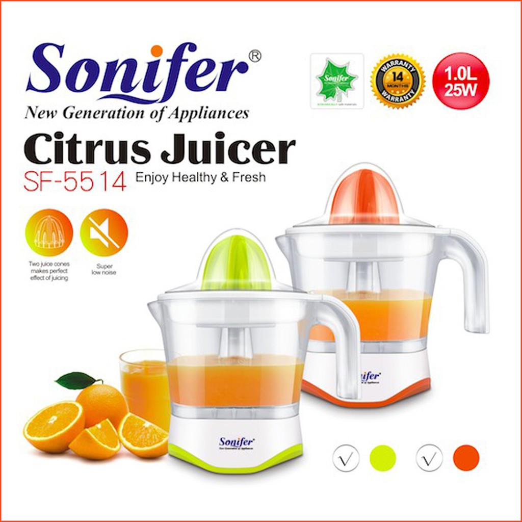 Sonifer Citrus Juicer SF-5514 Alat Peras Jeruk Elektrik