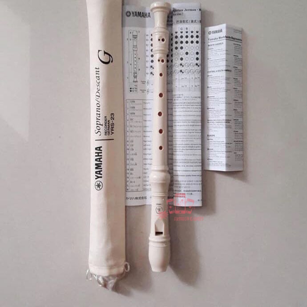 Suling YAMAHA YRS-23 Original / Seruling Yamaha Suling Recorder YAMAHA Soprano Sopran Alat Musik Seruling