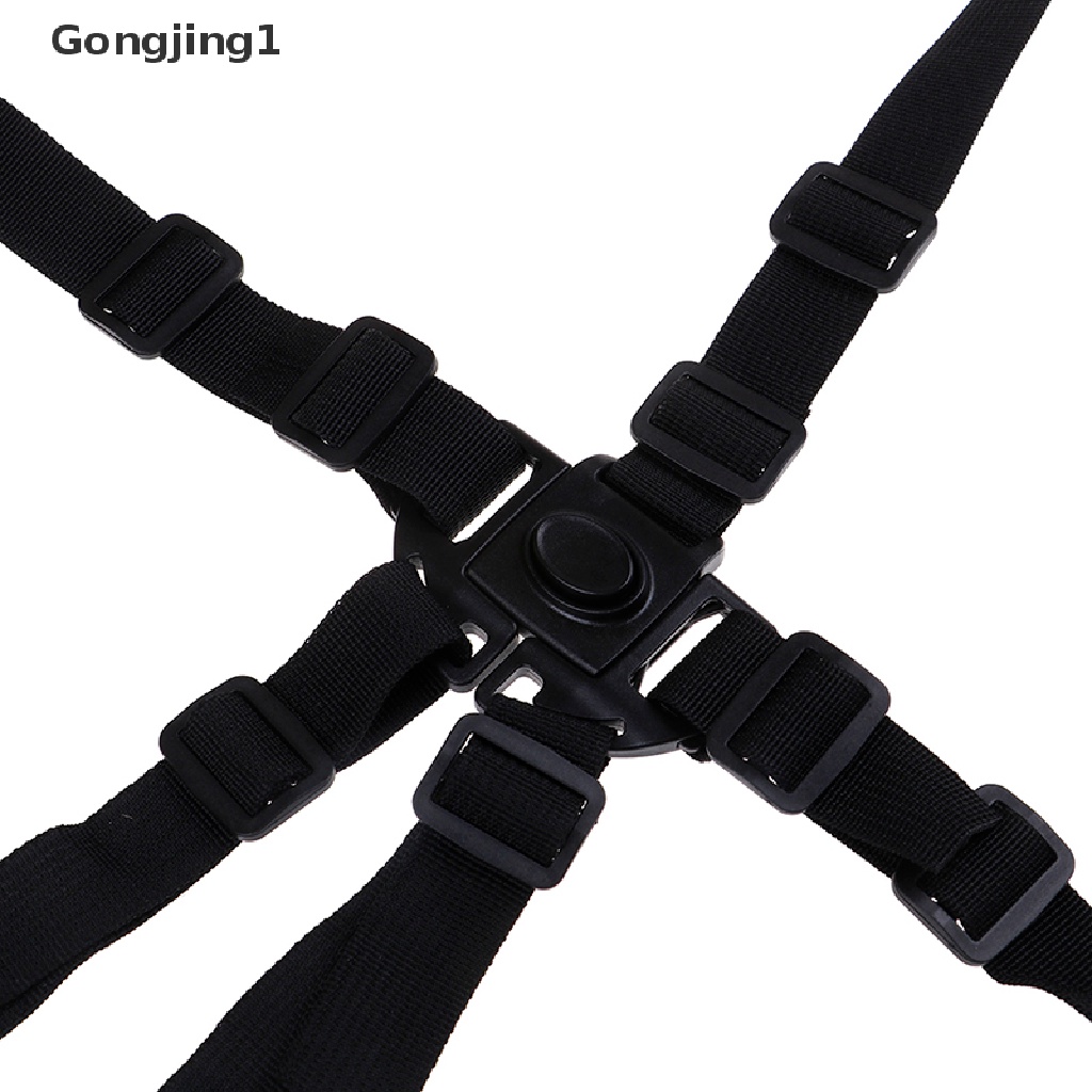 Gongjing1 Sabuk Pengaman Bayi Universal 5 Titik Untuk Stroller / Kursi Tinggi