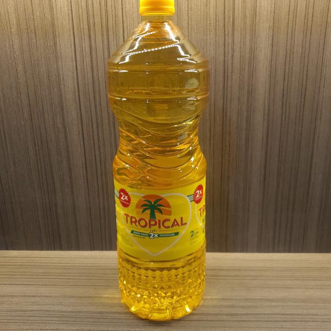 

BISA BAYAR DI TEMPAT Tropical Minyak Goreng 2x Penyaringan Minyak Goreng Sawit Botol 2Liter Kode 693