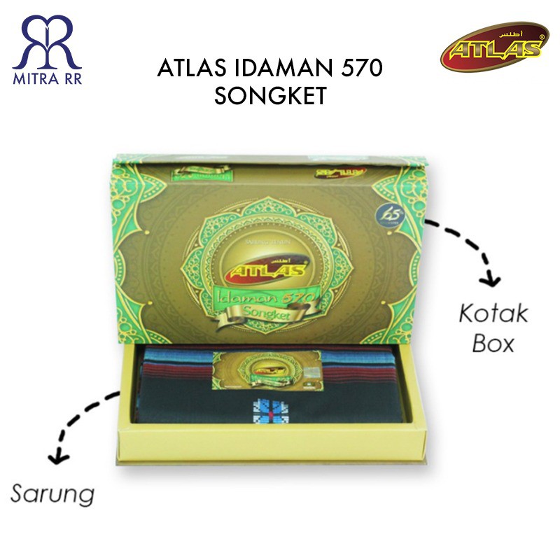 Sarung Atlas Idaman 570 Songket Tenun Dewasa