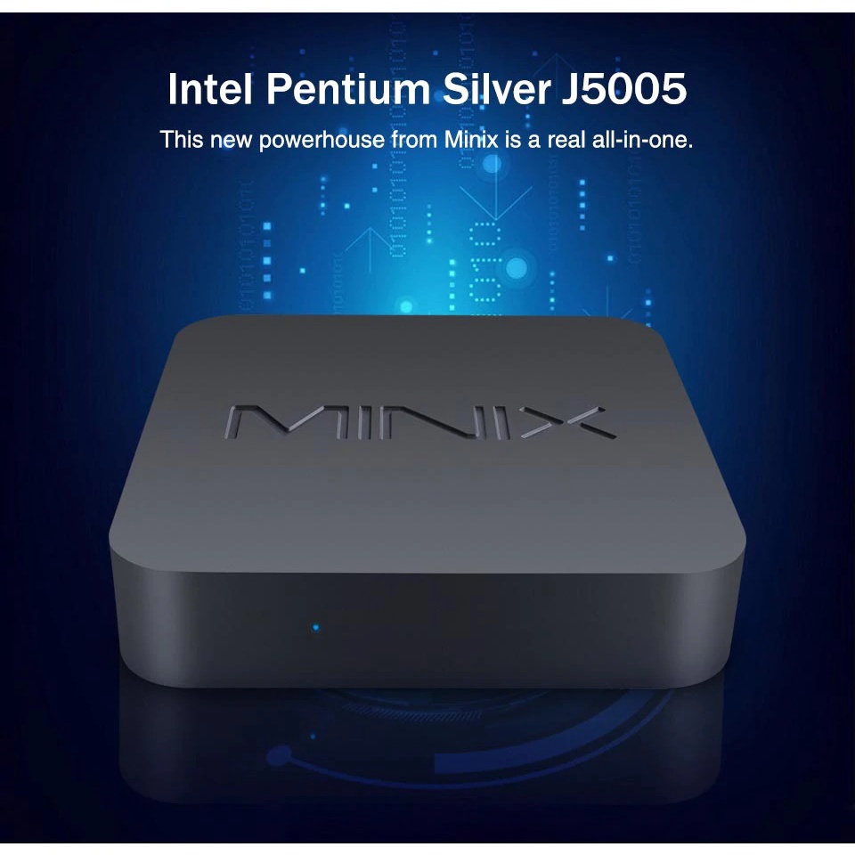 AKN88 - MINIX J50C-4-64 Mini PC- Intel J500C RAM 4GB ROM 64GB - Windows 10 Pro