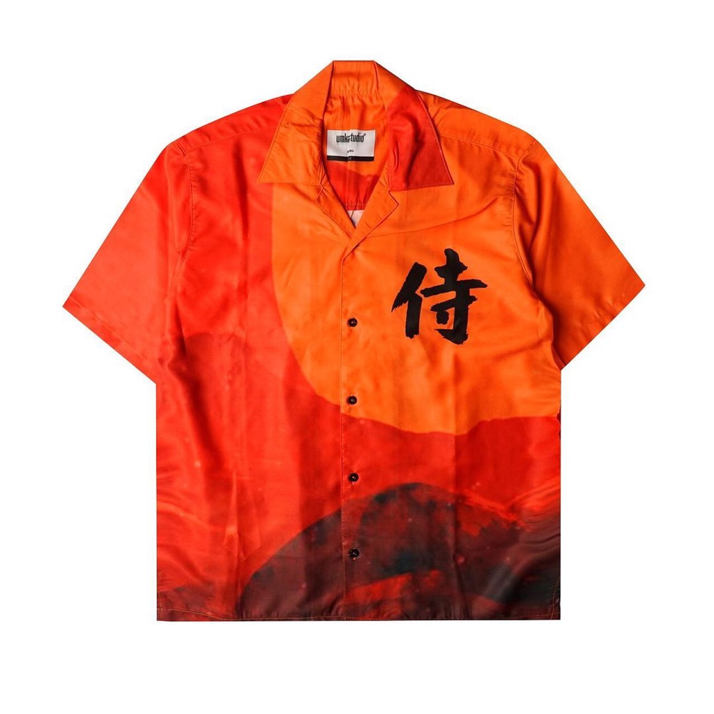 UMKASTUDIO SHIRT SAMURAI - KEMEJA PRIA CASUAL PRINTING KEMEJA