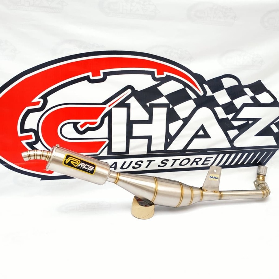 Knalpot Racing SUZUKI BRAVO RC 100 Stainless