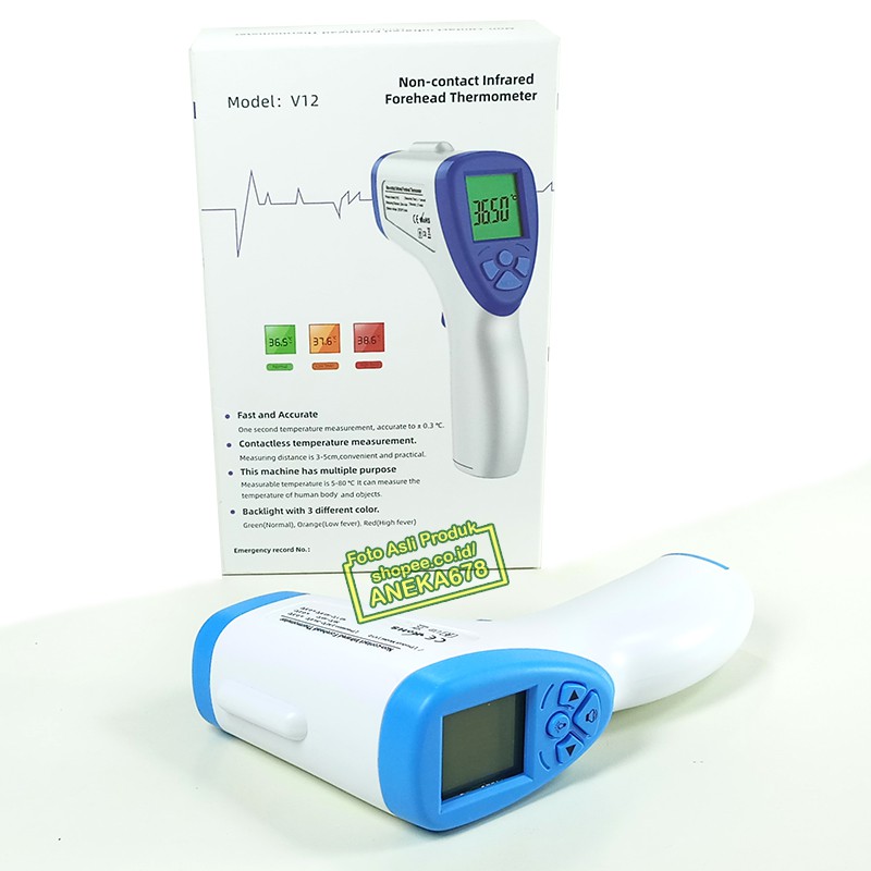 THERMOMETER INFRARED DIGITAL TERMOMETER IR INFRA RED LASER NON CONTACT