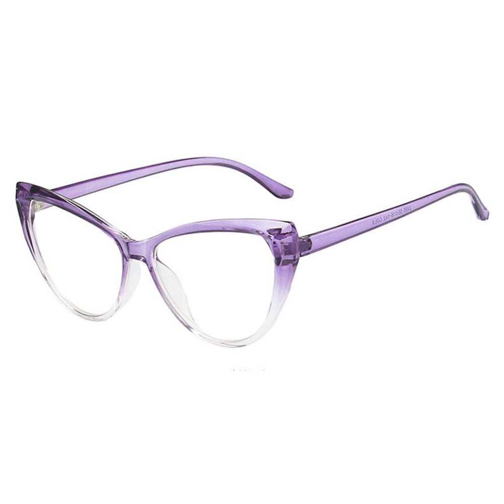 Mxbeauty Kacamata Anti Radiasi Fashion Wanita Big Frame Anti Blue Light Hitam Frame Lensa Bening Glasses Frame