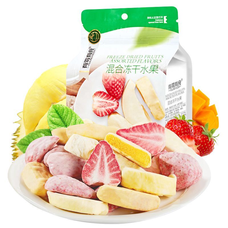 Freeze Dried Fruits Assorted Flavours 有零有食混合冻干水果