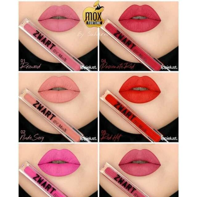 Zwart by Mox Lip Matte
