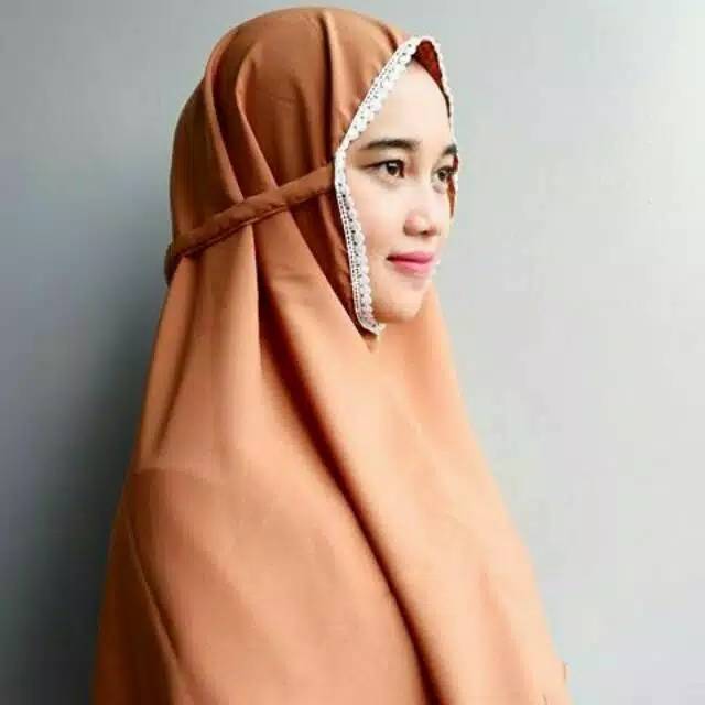 (jaz) BERGO AL AZHAR JUMBO hijab instan kerudung murah xl