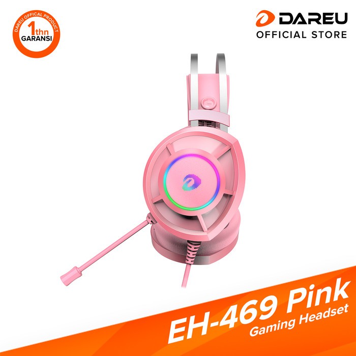 DAREU EH-469 Pink Edition Gaming Headset Kitty