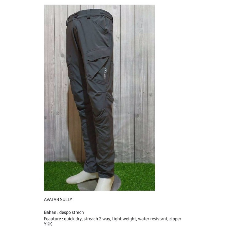 celana panjang outdoor merk avatar