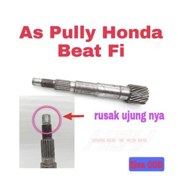 As Pully Belakang Honda Beat Fi Injeksi K25 Stater Kasar