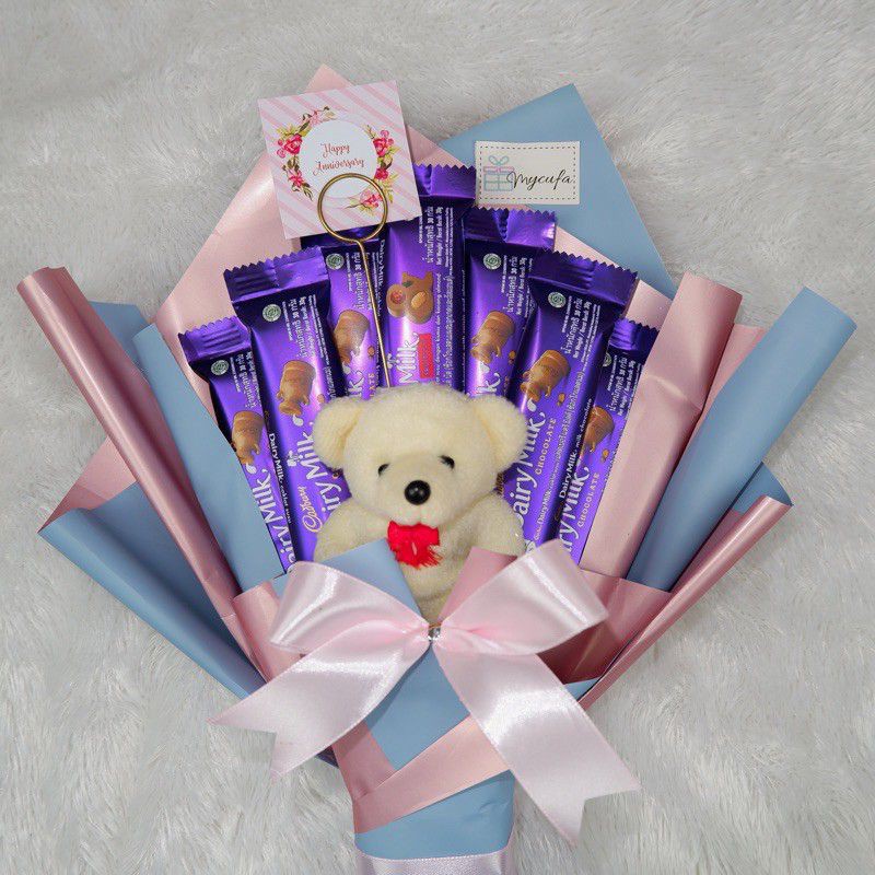 Buket coklat cadburry / buket coklat / buket wisuda