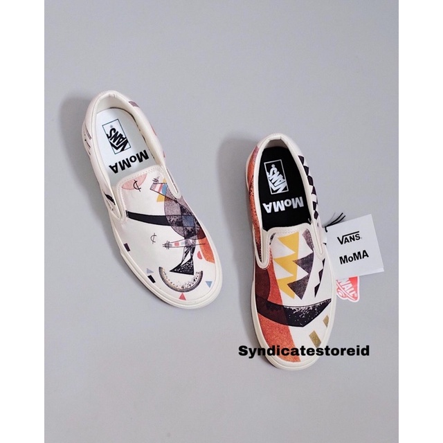 SEPATU VANS SLIP ON X MOMA Vasily Kandinsky Import 100% SLIP ON WANITA