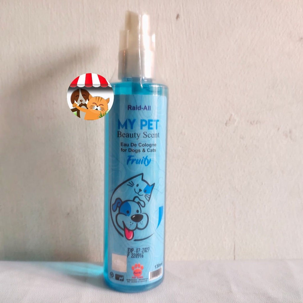 Raid All My Pet Beauty Scent 130ml Parfum Kucing Anjing Kelinci Hewan