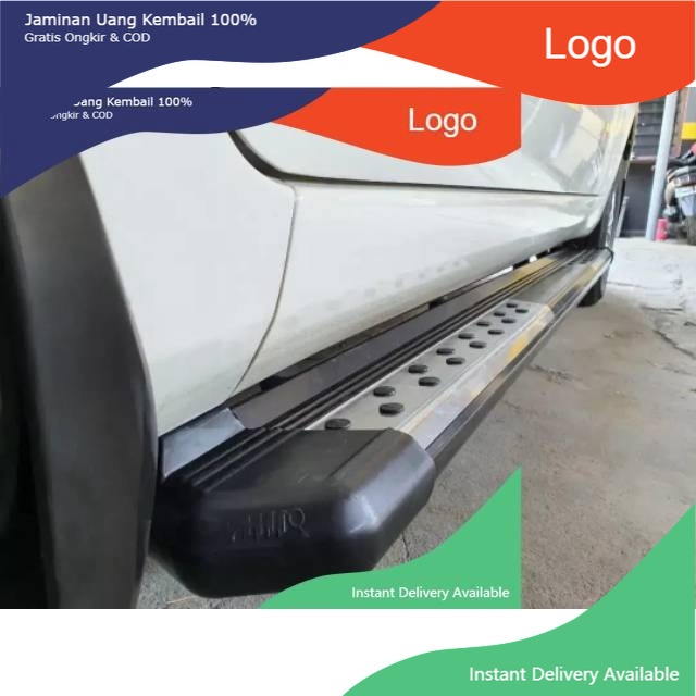 original FOOTSTEP MOBIL TOYOTA KIJANG INOVA INNOVA injakan kaki kanan kiri FULL SET BAUT DAN BREKETN