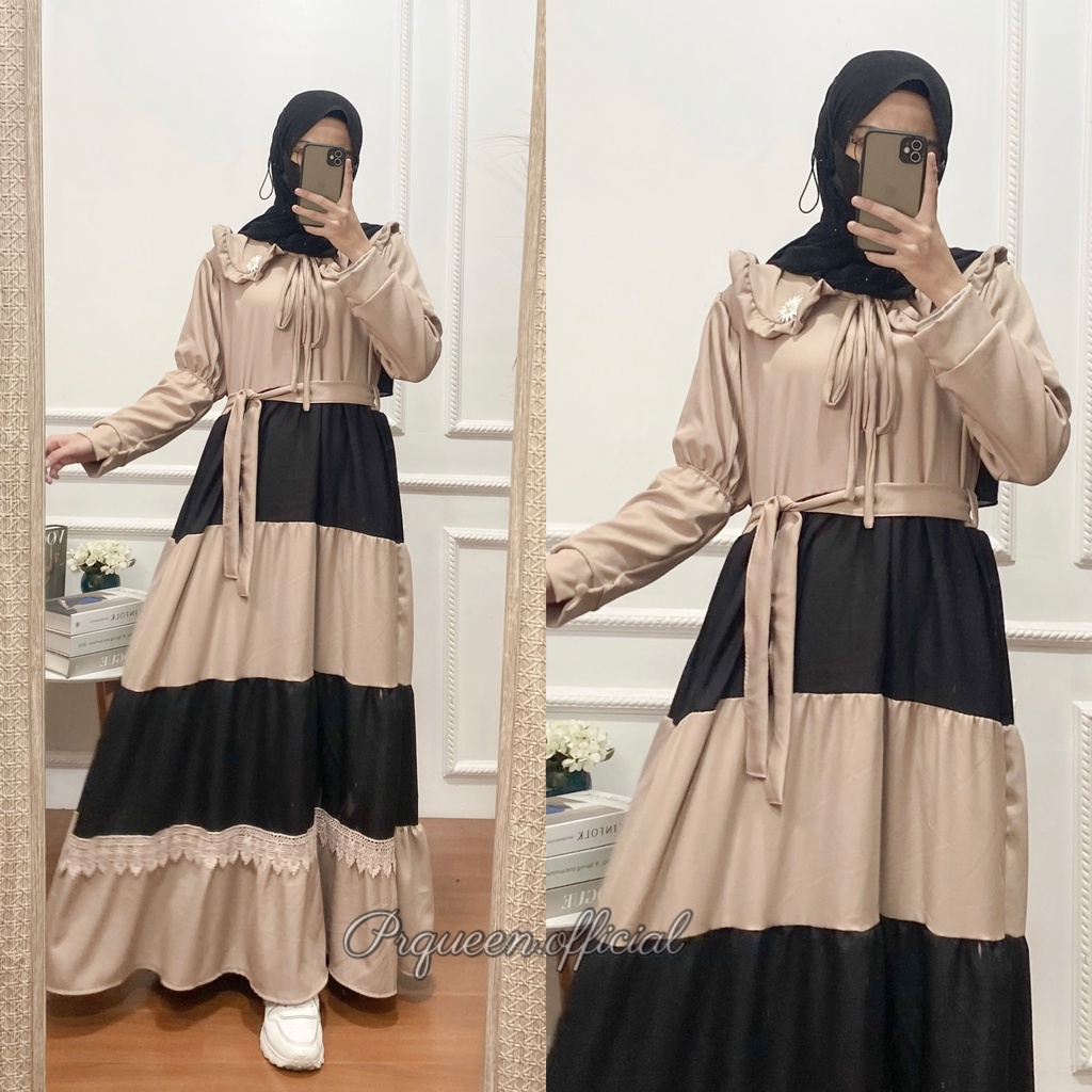 YUNA MAXY FREE BROSS - DRESS MUSLIM KONDANGAN - MAXI DRESS WANITA