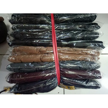 Celana Kulot Wanita Pendek 7/8 Polos - Bahan Waffle Crepe - Ukuran Jumbo (BB 60-80 kg)