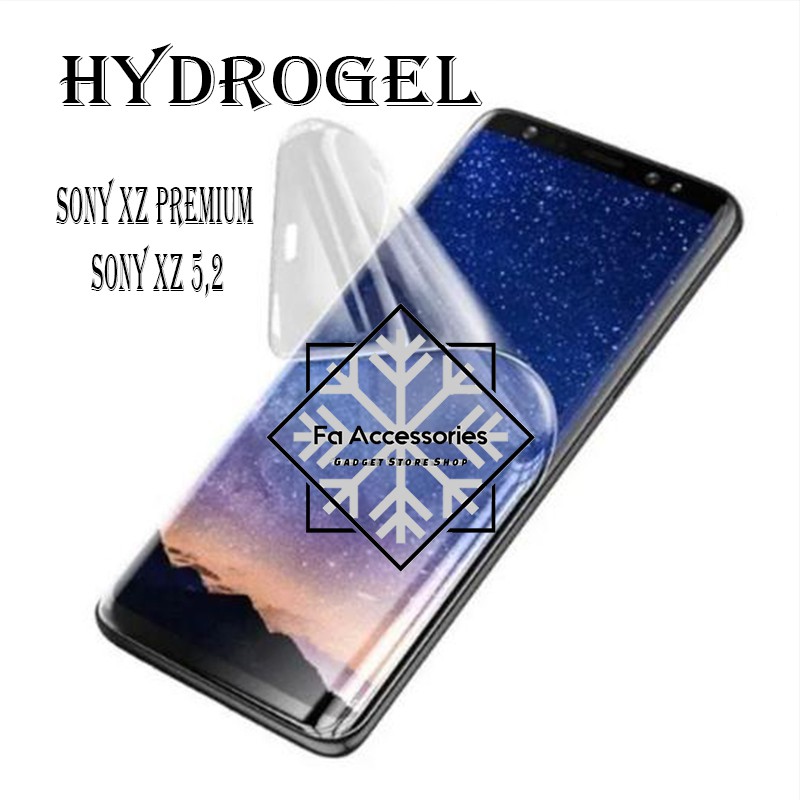 FA ANTI GORES JELLY HYDROGEL SONY XZ PREMIUM 5,2 FULL SCREEN PROTECTOR SHOCK