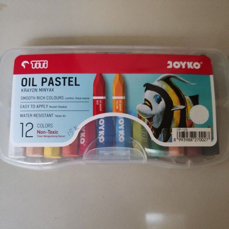 

Crayon TITI 12 warna (Oil Pastel)