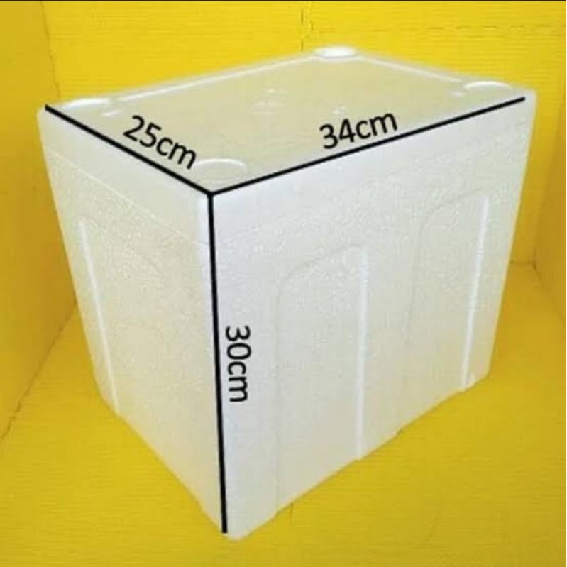 box styrofoam sterofoam BM 30cm box frozen food / box ice cream