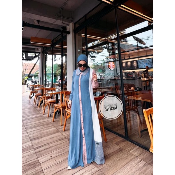 QUEEN DRESS CESAN HIJAB OFFICIAL ORIGINAL