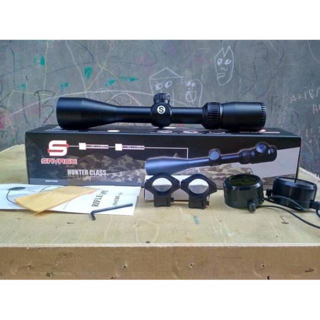 Riflescope telescope SAVAGE 3-9x40 riflescope hunting