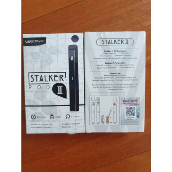 New elektronik terbaru Terbaru stiker gambar Stiker gambar model panjang FULLSEET VAPEEH STALKER 2 orisinil fullset liquids 10ml lagi promo jaya22