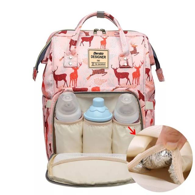 Tas ransel versi terbaru ada port usb/ Tas Bayi 2in1 / Anello Diaper Bag / Tas Perlengkapan Bayi