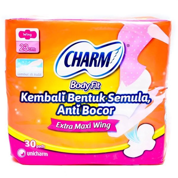 Pembalut Charm Body Fit 23cm isi 30