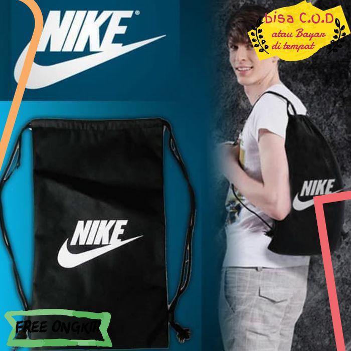 [COD]703 TAS BAG SLEMPANG SANDANG PRIA WANITA OLAHRAGA SPORT SERUT MURAH ORI NIKE WITH LOGO