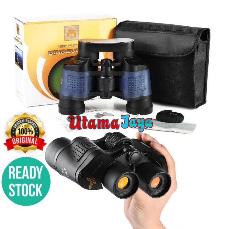 Teropong Binocular Outdoor Magnification 60x60 10000M - A4163