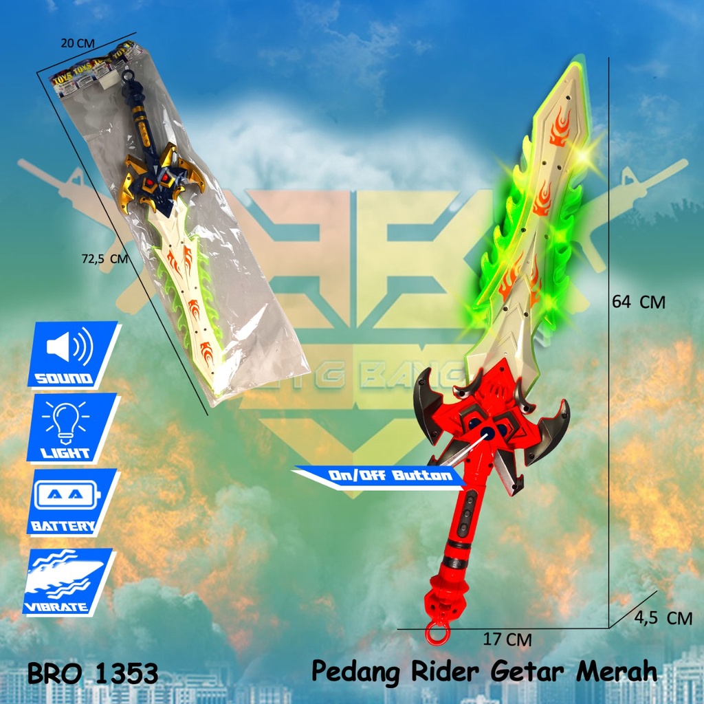 ​MURAH BRO1353 BRO1352 Pedang Sword Ultraman Ultramen Mainan Anak Laki Laki Besar Jumboo