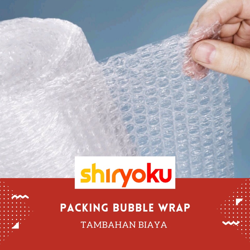 

TAMBAHAN BIAYA PENGIRIMAN DENGAN BUBBLE WRAP AGAR PAKET AMAN